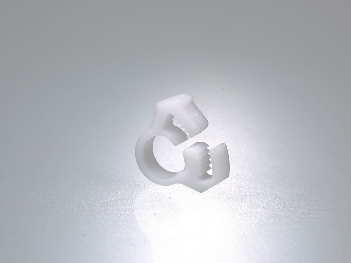 Hose clip POM, for hose-Ø9-10mm, 10pcs