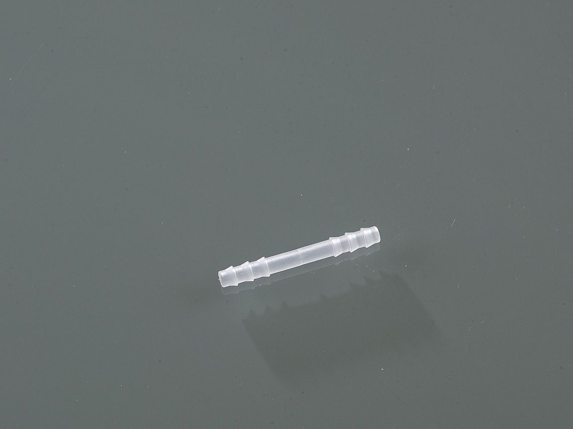 Connector straight, cyl. nozzle, PP, Ø3-5mm, 10pcs