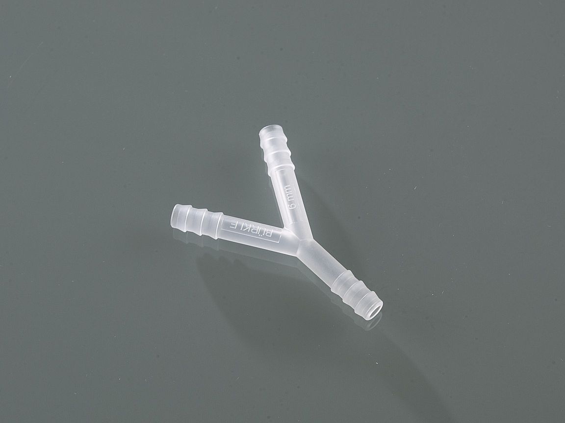 Y-connector, PP, for Ø5-7mm, cyl. nozzles, 10pcs