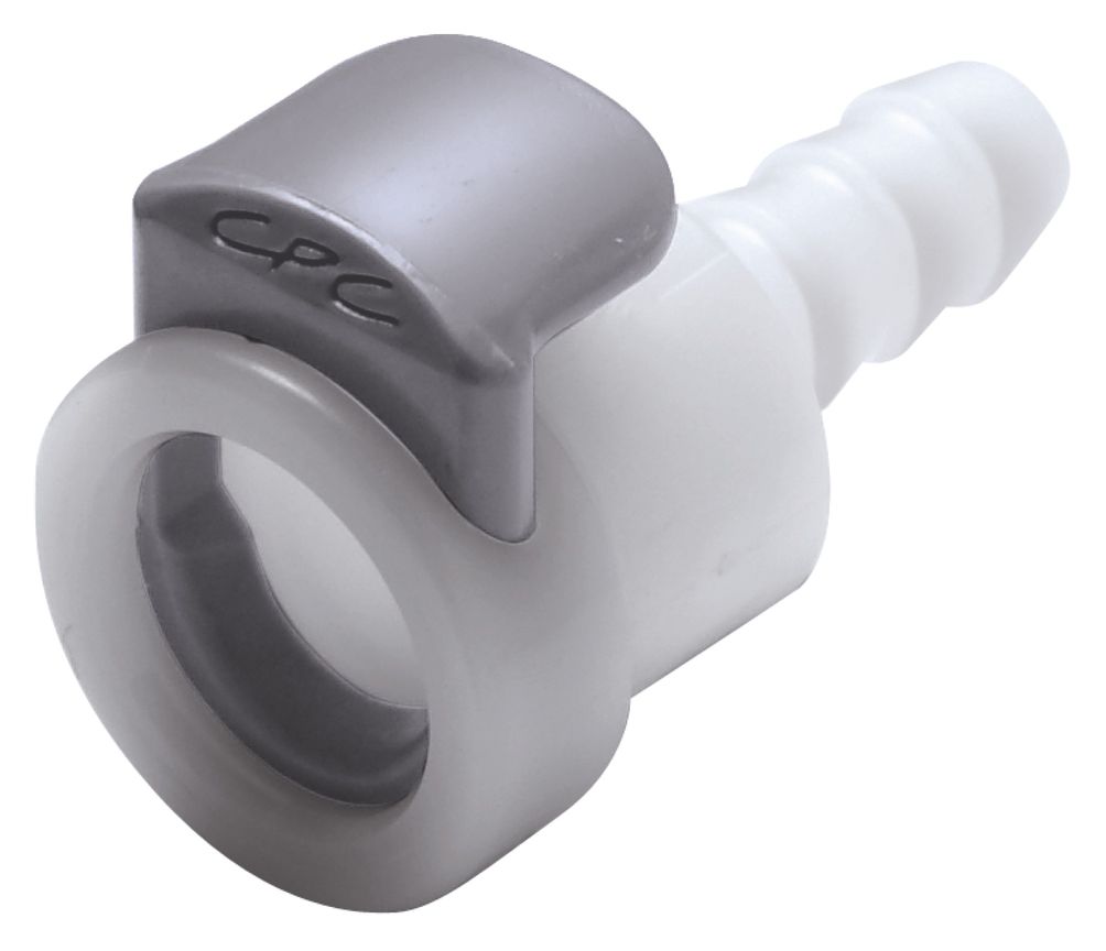 Lynkobling, POM, hun, u. ventil, stuts, Ø6,4mm