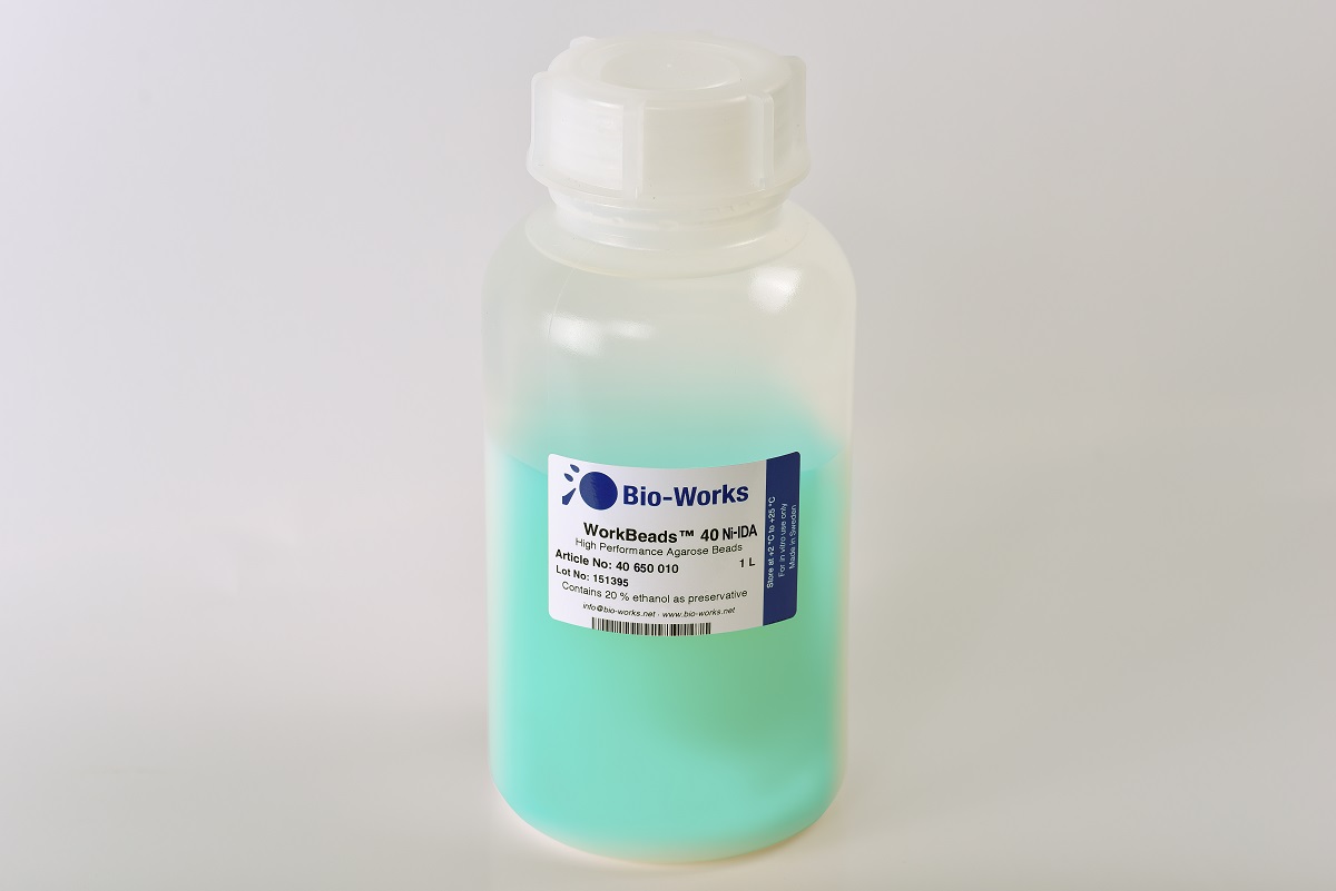 WorkBeads resin 40 Ni-IDA, 1 L