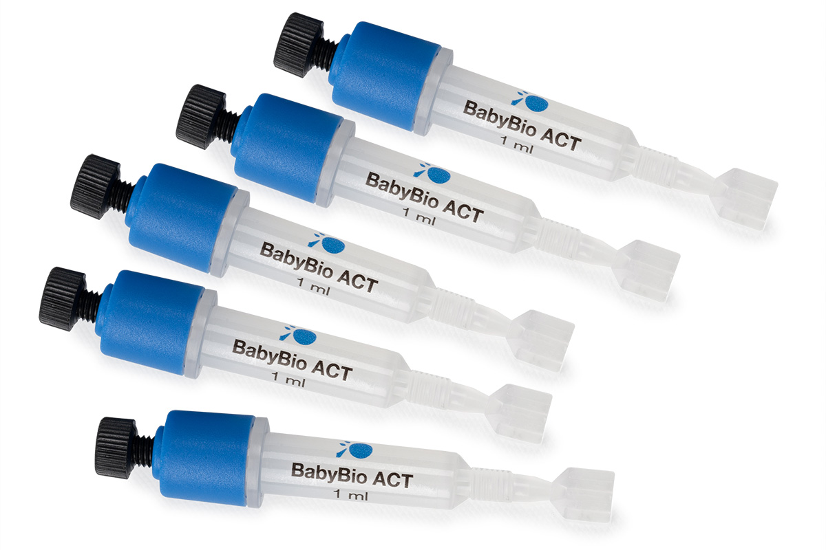 BabyBio ACT column 1 ml, 5 pcs