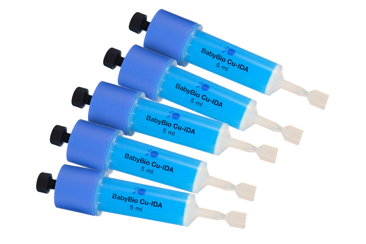 BabyBio kolonne Cu-IDA 5 mL x 5