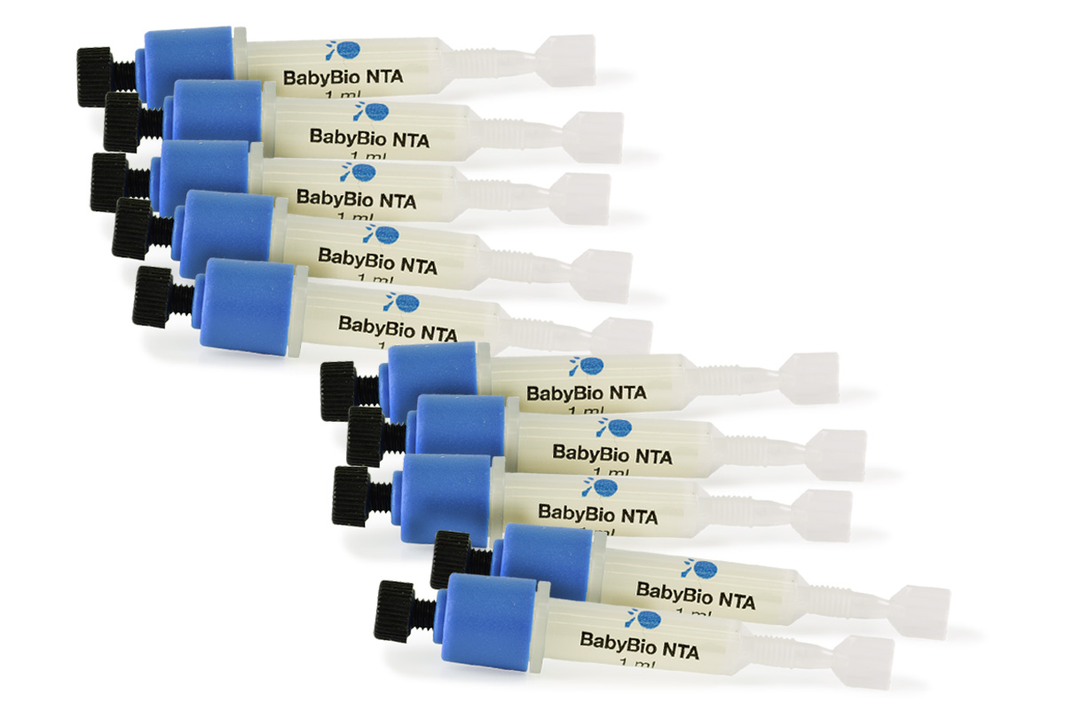 BabyBio kolonne NTA 1 mL x 10