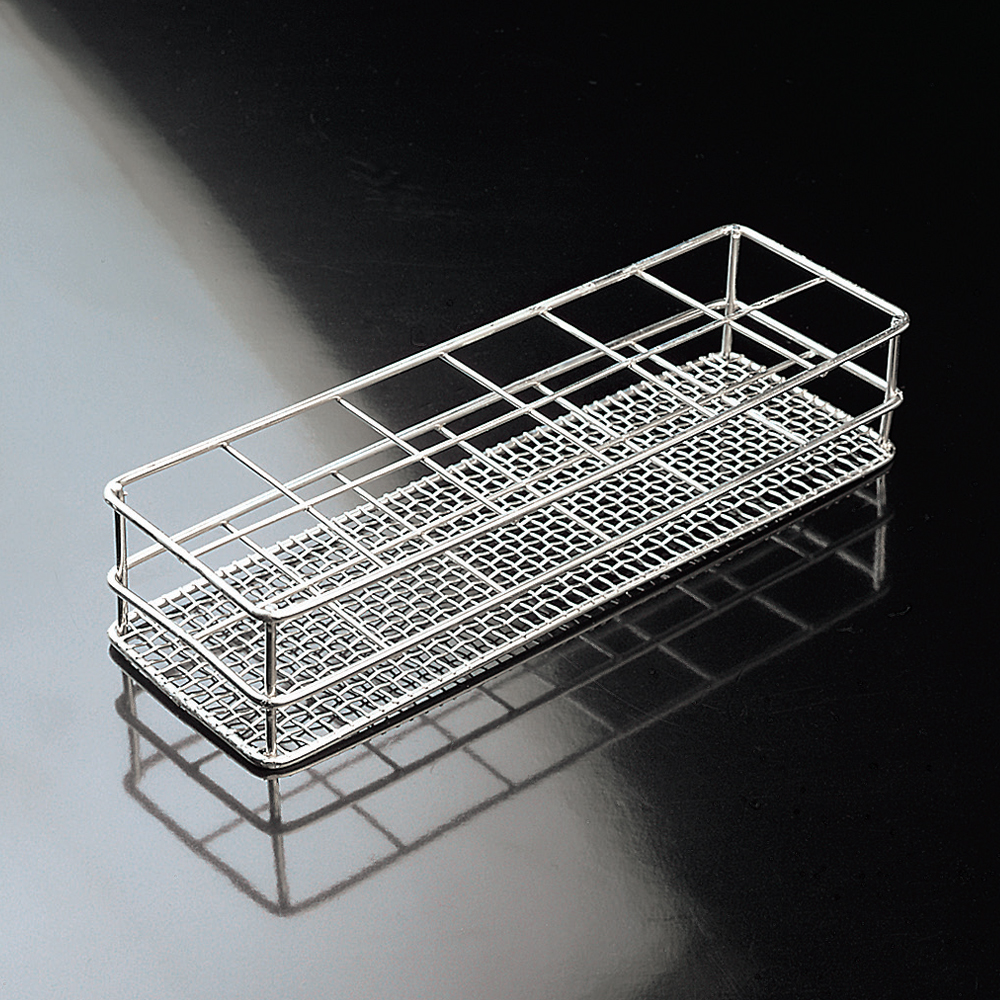 Steel rack for 12 pcs. 28 mm tubes (6 x 2) Autoclavable