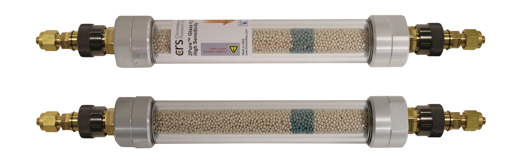 ZPure Glass H2O HSMI Filter, 1/4" Brass QC