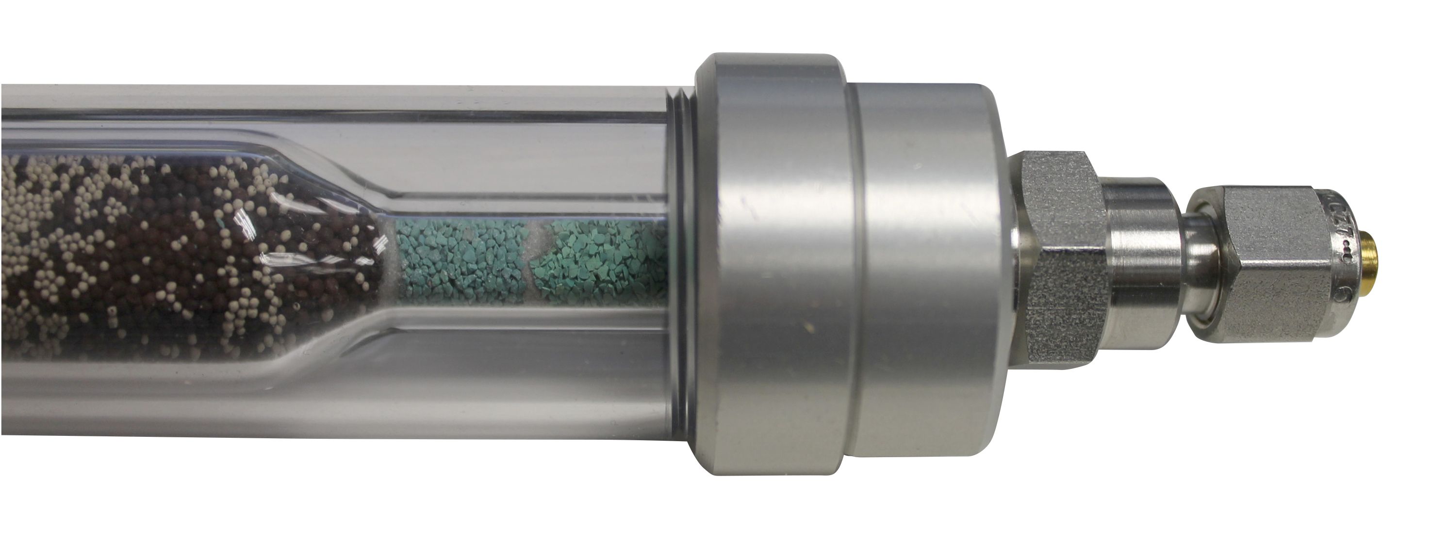 ZPure Glass PolyGas I Purifier, 1/4", SS Fittings