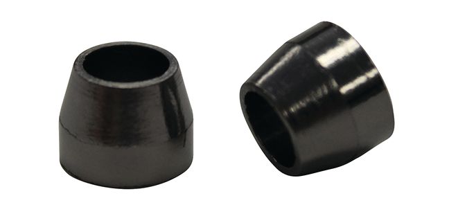 1/4" Ferrule 6.0mm ID grafit, 10stk