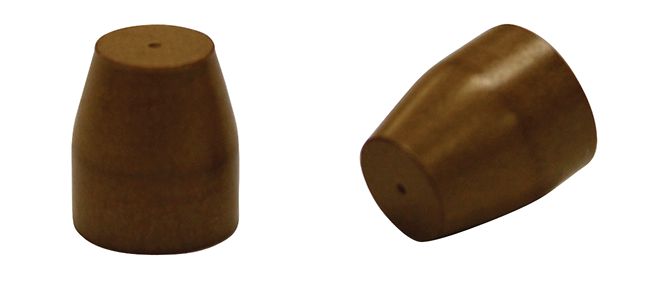1/8" Ferrule, u/hul Vespel, 10stk