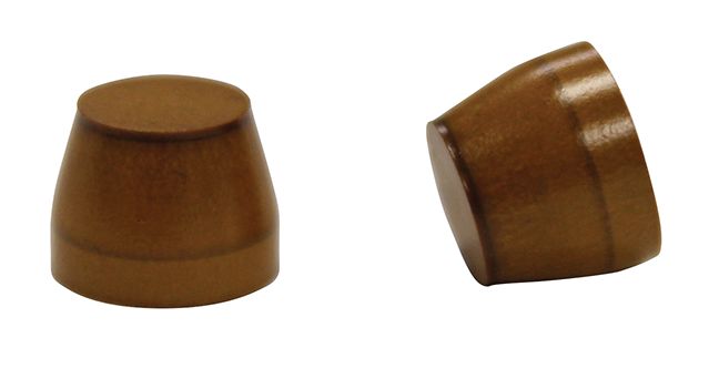1/4" Ferrule, u/hul Vespel, 10stk