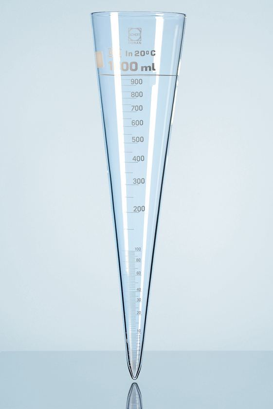 DURAN Sedimentationstragt, Imhoff, 1000ml, 10stk