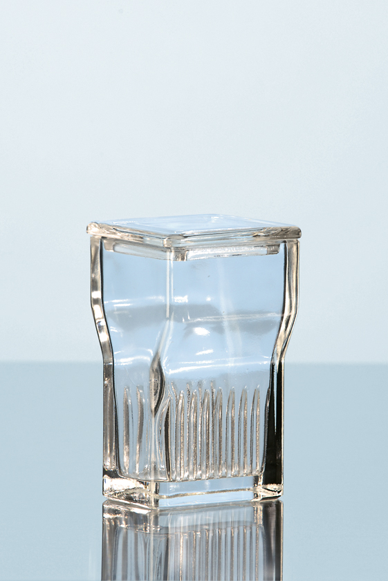 Farveskål, Hellendahl, 16x76x26mm, glas, 10stk