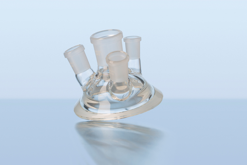 DURAN Låg, flange, DN60, 29/32+ 2X19/26+1X14/23 A