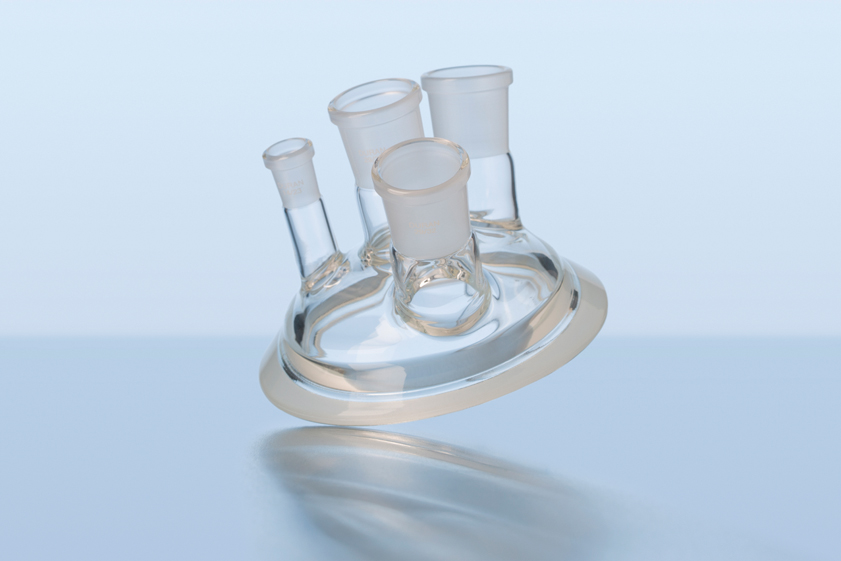 DURAN Låg, flange, DN100, 29/32+ 2X29/32+1X14/23A