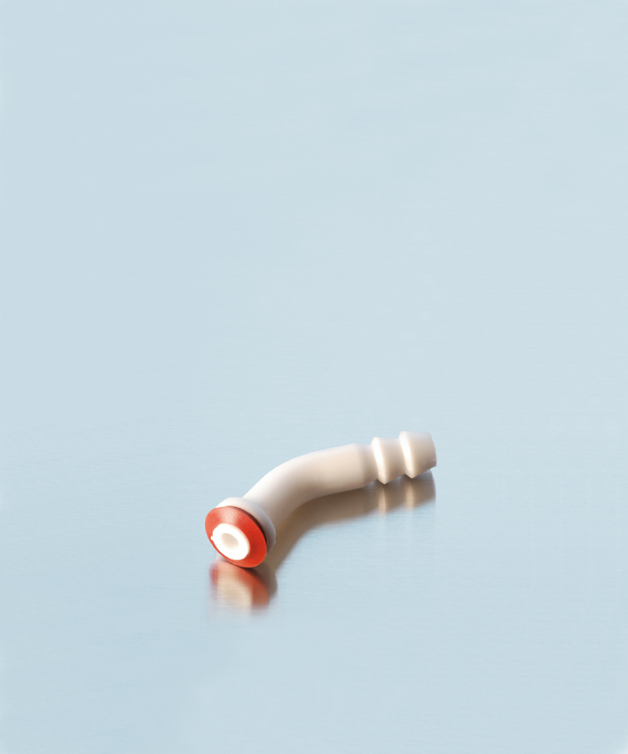 Stuts med silicone seal, vinklet, GL14, 10stk