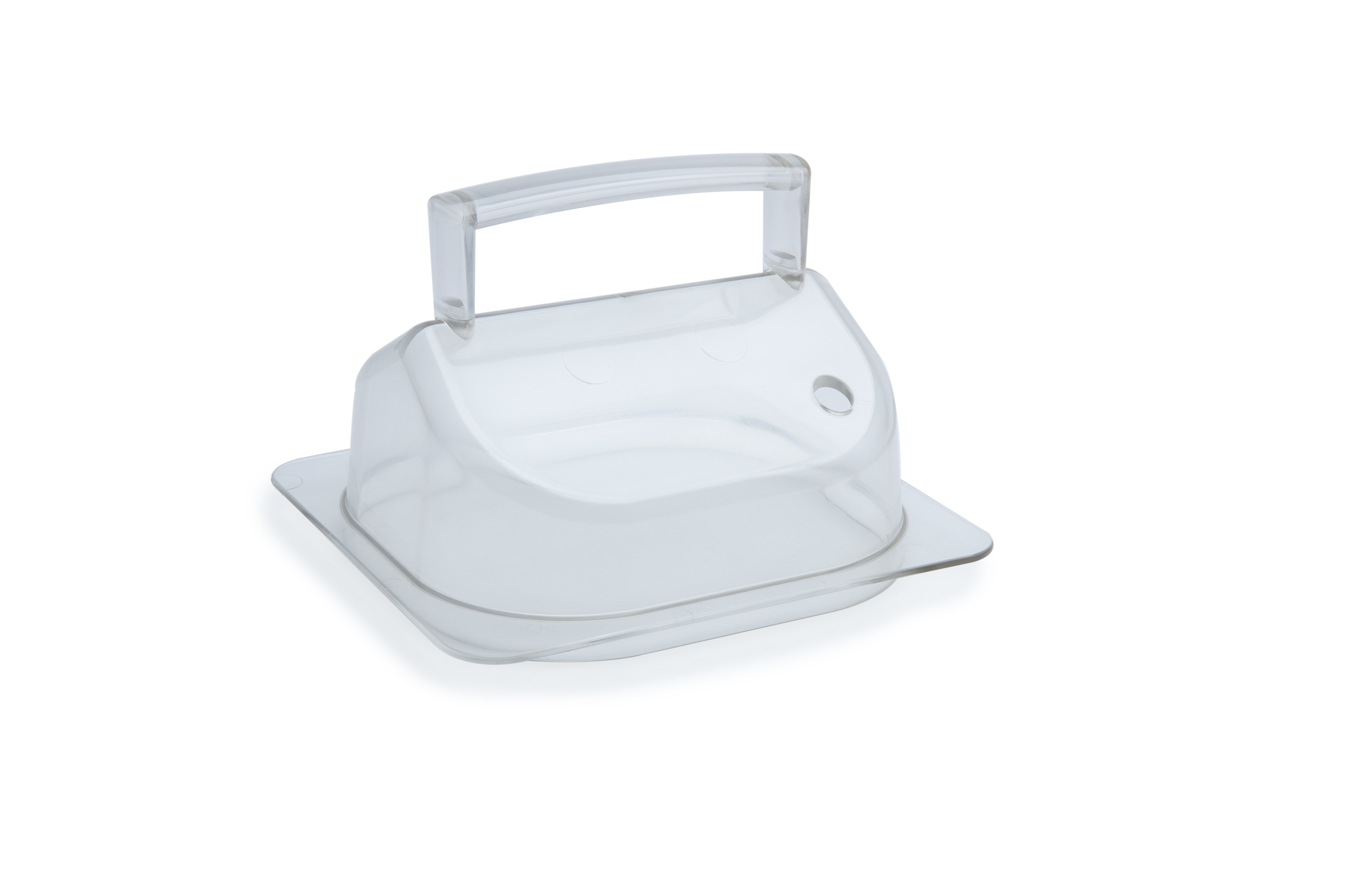 Lid gabled polycarbonate clear for SAP2