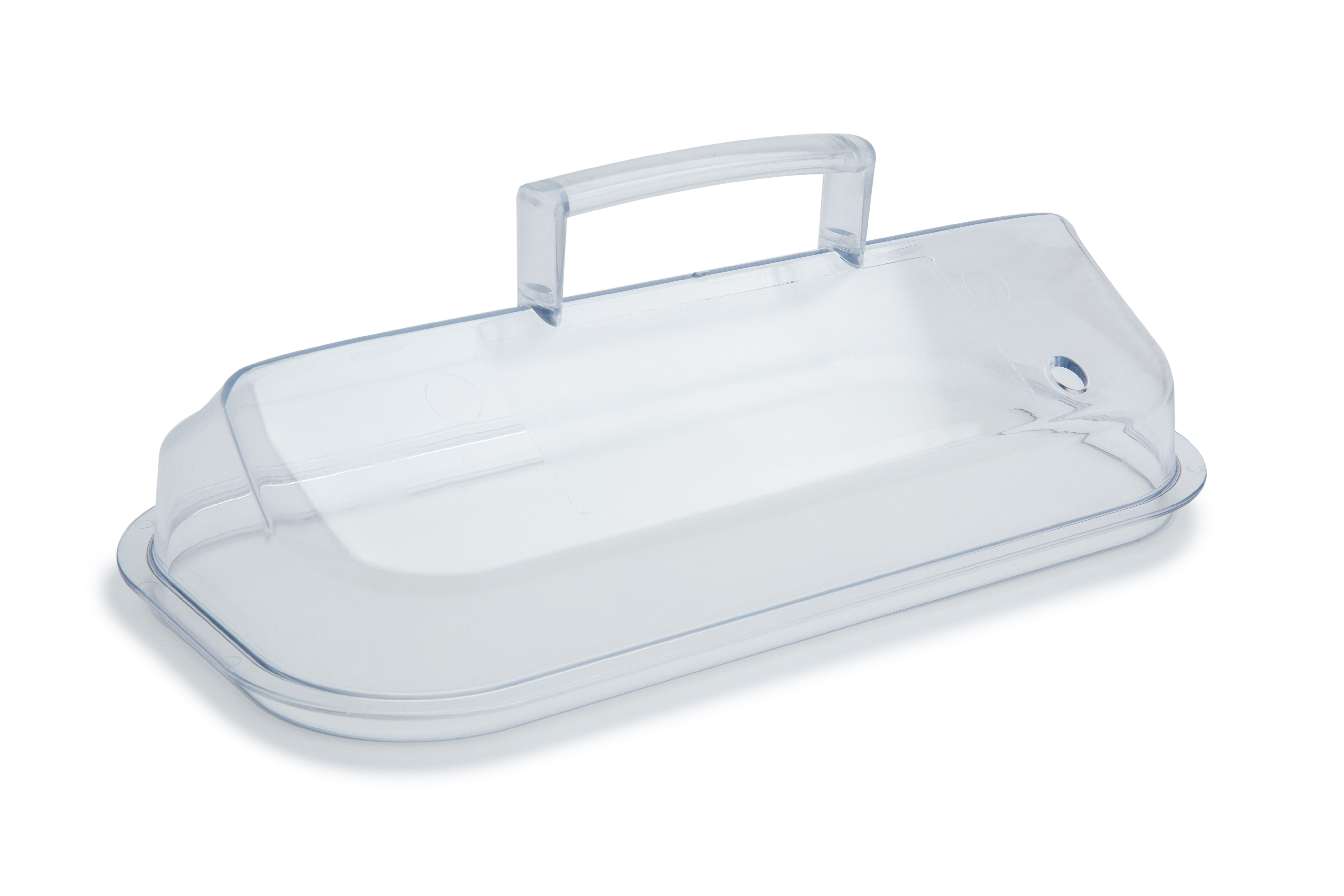 Lid gabled polycarbonate clear for SAP2S/5, JBN5,