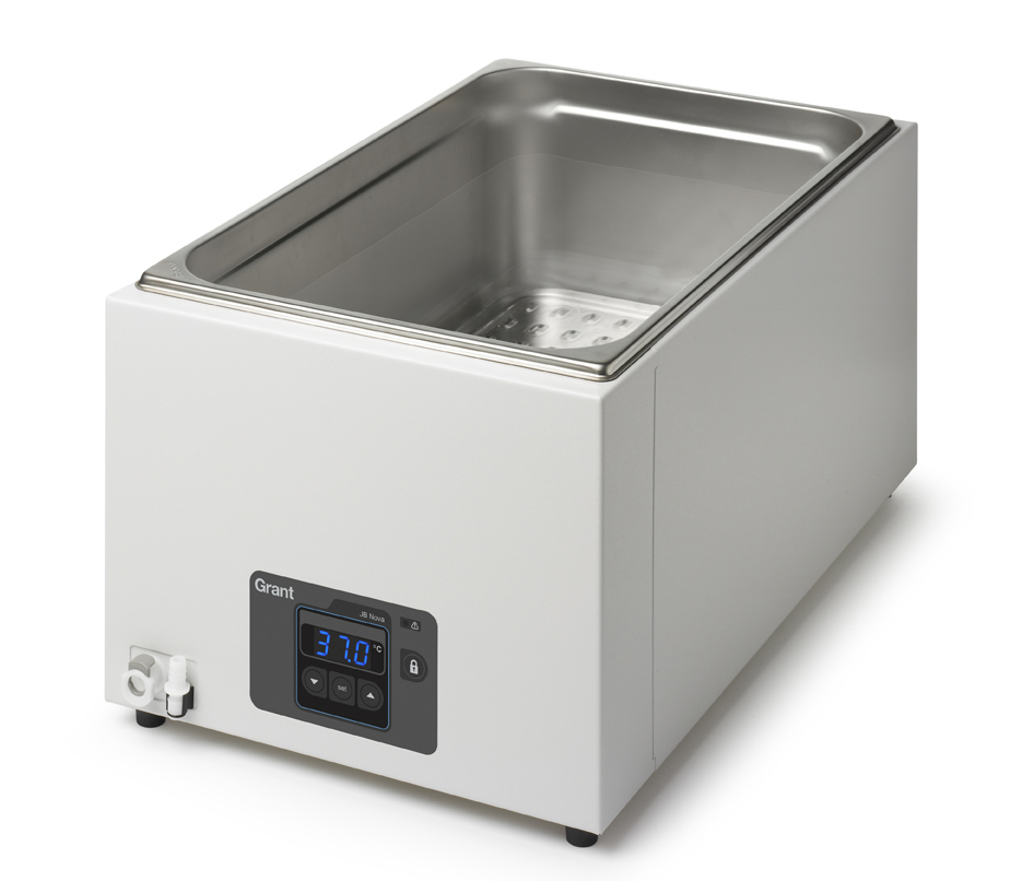 Water bath, digital, 26L ambient +5 to 95°C, inclu