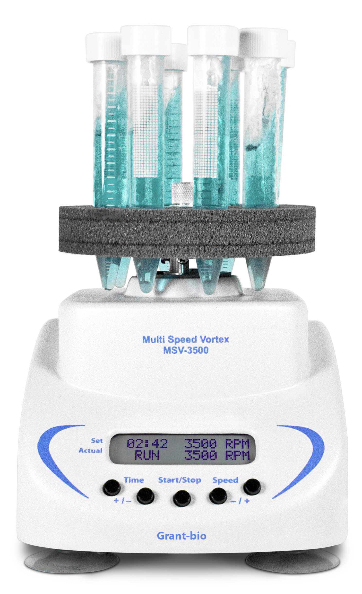 Multi tube digital vortex, 300-3500rpm, 0.2ml - 50