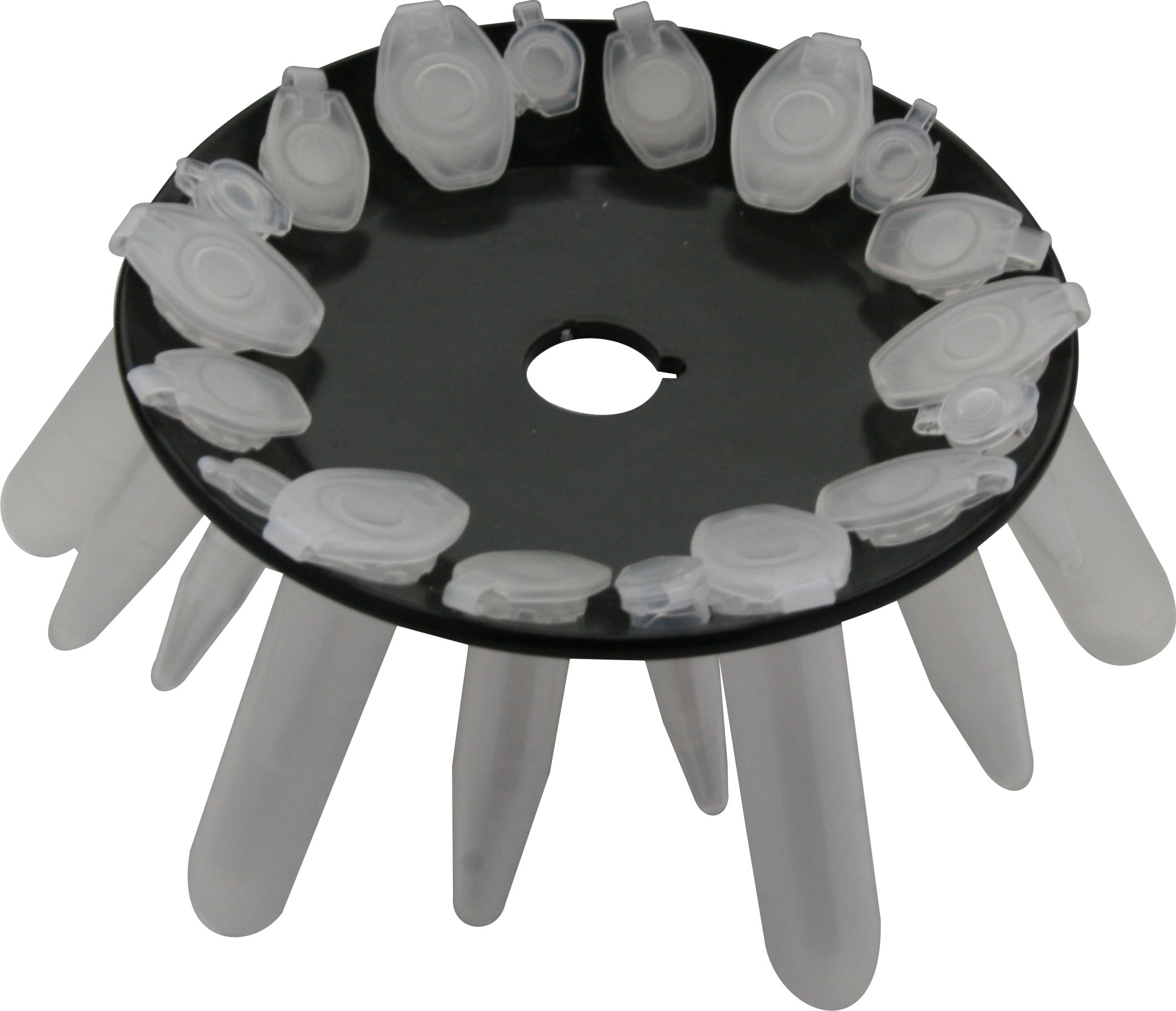 Rotor optional for 6 x 1.5/2.0 ml plus 6 x 0.5ml p