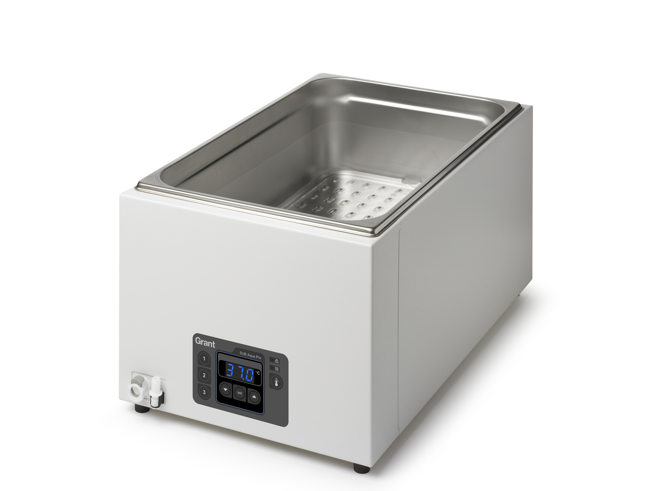 Water bath, digital, 18L ambient +5 to 99°C, inclu