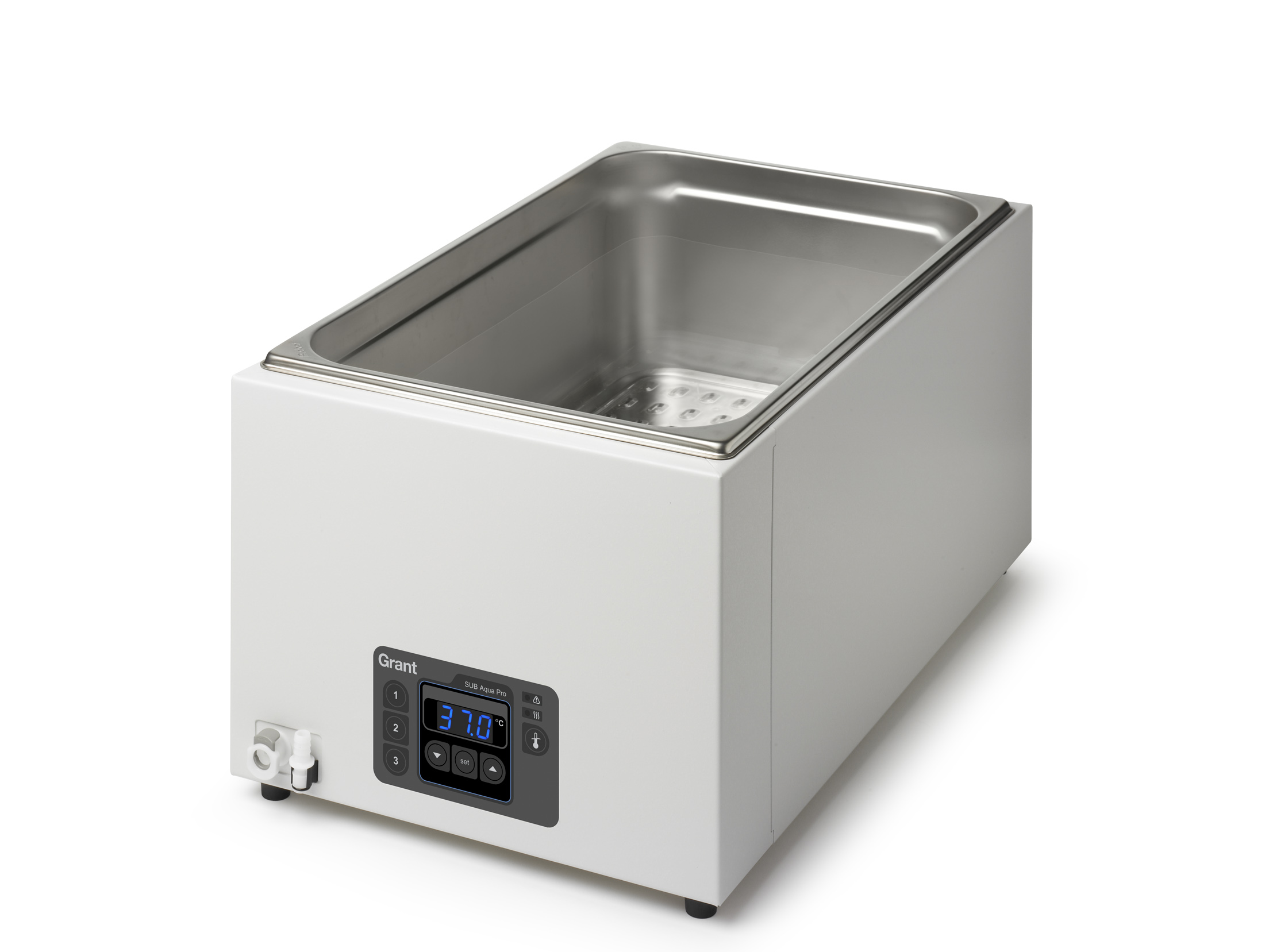 Water bath, digital, 26L ambient +5 to 99°C, inclu