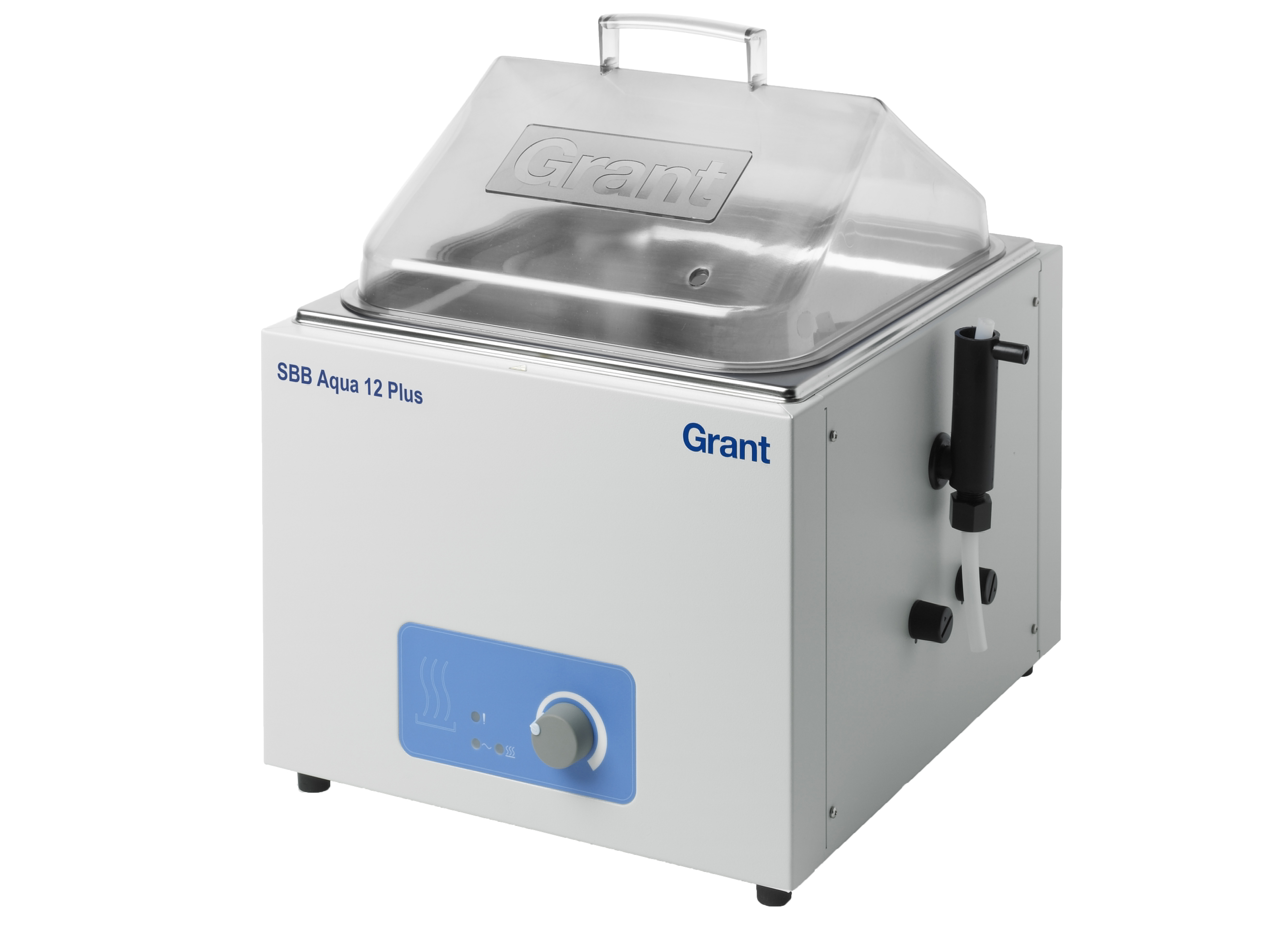 Boiling water bath with energy regulator and stain