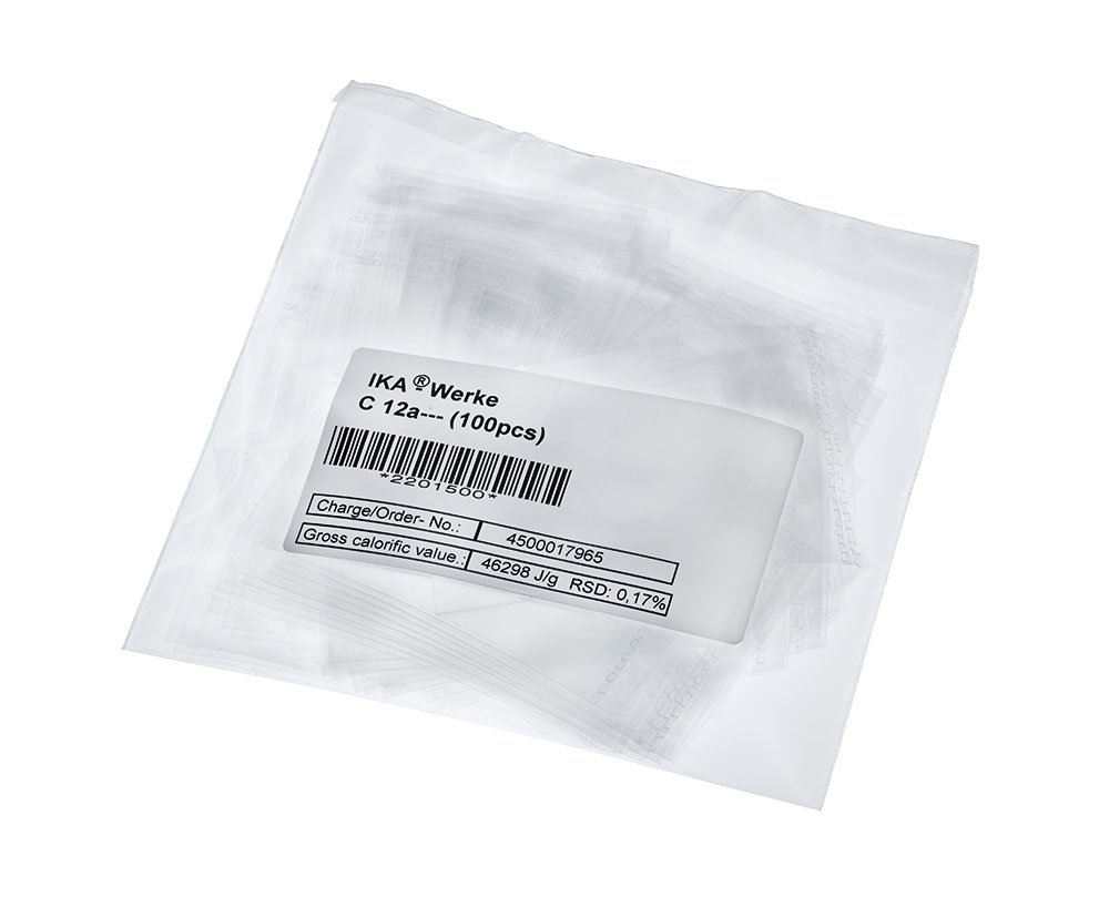 IKA C 12 A Combustion bags 70 x 40 mm