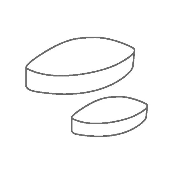 IKAFLON® 70 Set (5 Pcs) ellipse Magnetic stirring