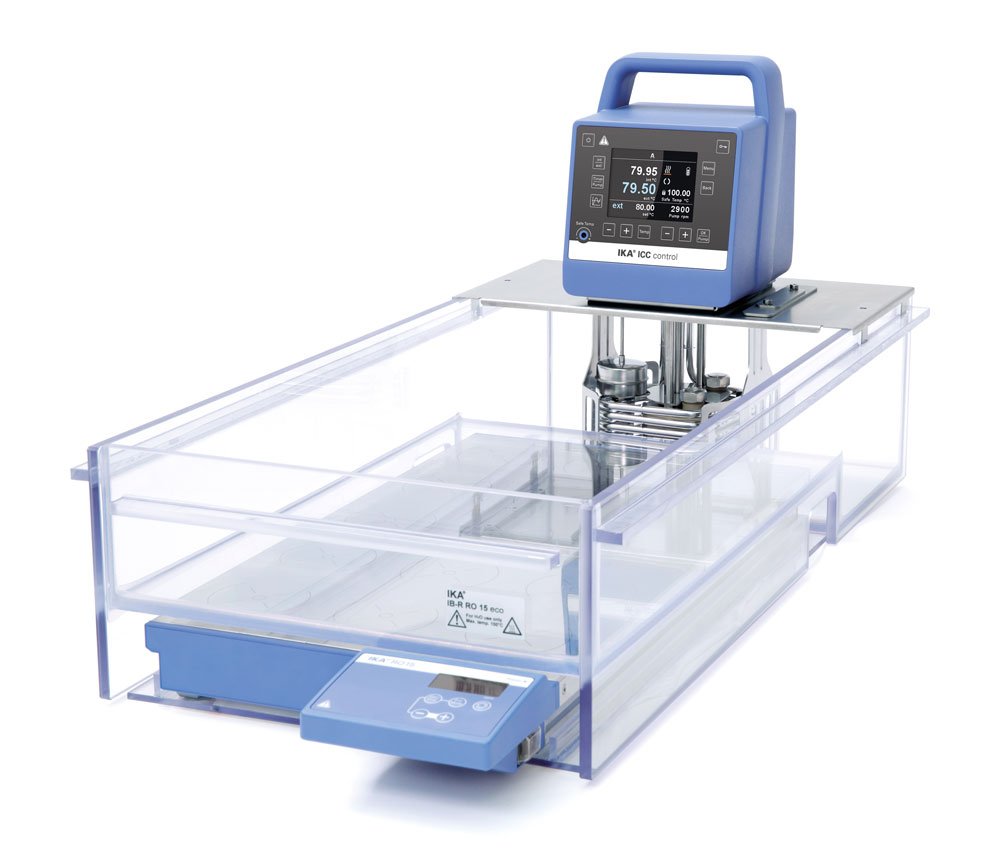 IKA ICC IB controller m. omrører RO 15 og bad