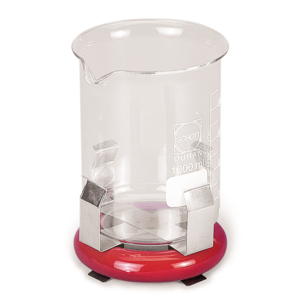 Blyring med clips Rotilabo® til bægerglas, kolber og flasker 250 ml eller Ø indre 80 mm