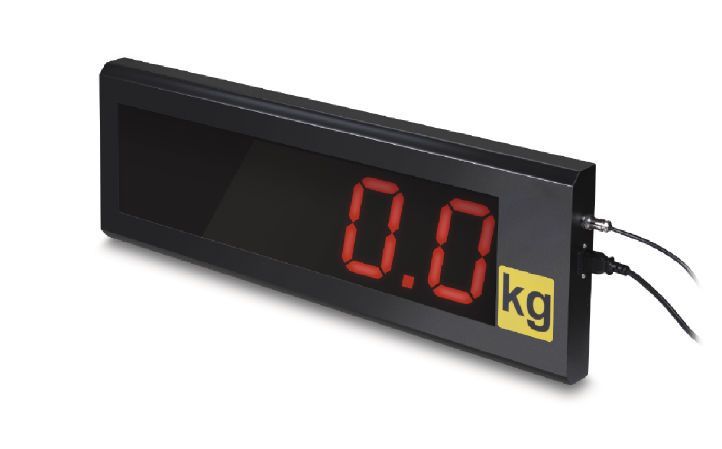 Large display w/ superior size, digit height 3''