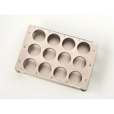 Prep vial plate f. 12x10ml f. AS 3950, 1 pcs.