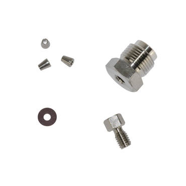 Inlet-bushing kit 1/16" for pump heads 10 ml