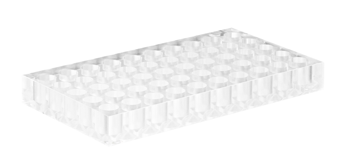 Stativ acryl, Ø12mm, 50 huller