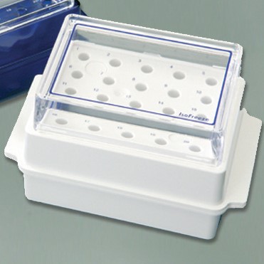 Rack IsoFreeze for 20 pcs. 1.5/2 ml micro tubes or 20 pcs. 0.5 ml micro tubes wh