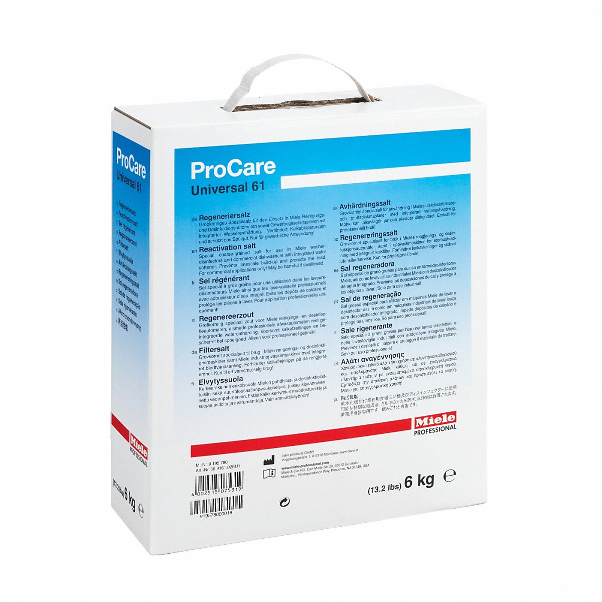Procare Salt, 3x2 kg