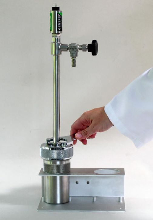 Holding rack w/wrench, 2 pos.