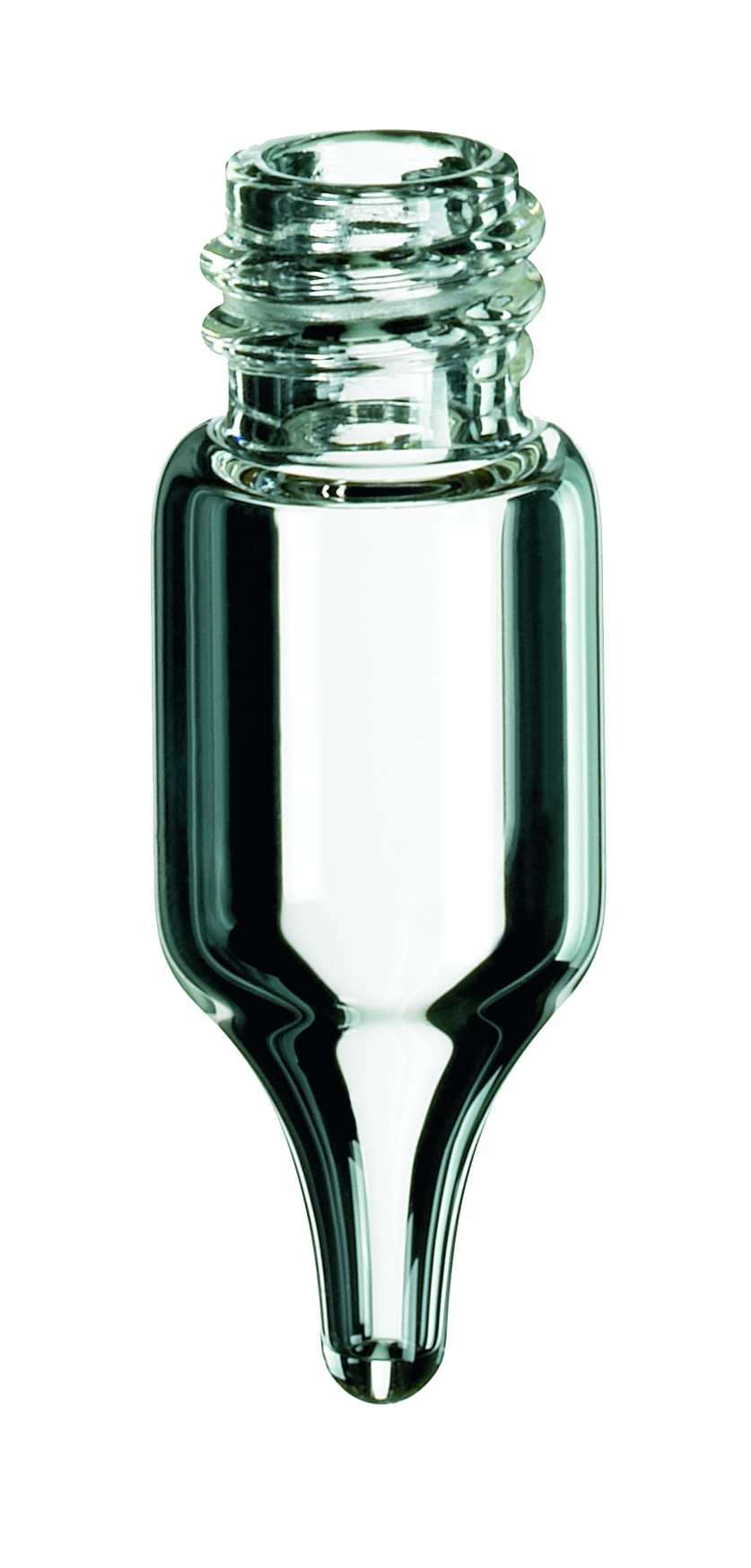 Skruelågsglas 1,1 ml 8 mm, konisk, 100stk