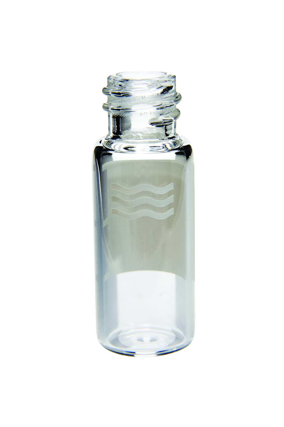 Skruelågsglas 2 ml 8 mm, skrivefelt, 500 stk