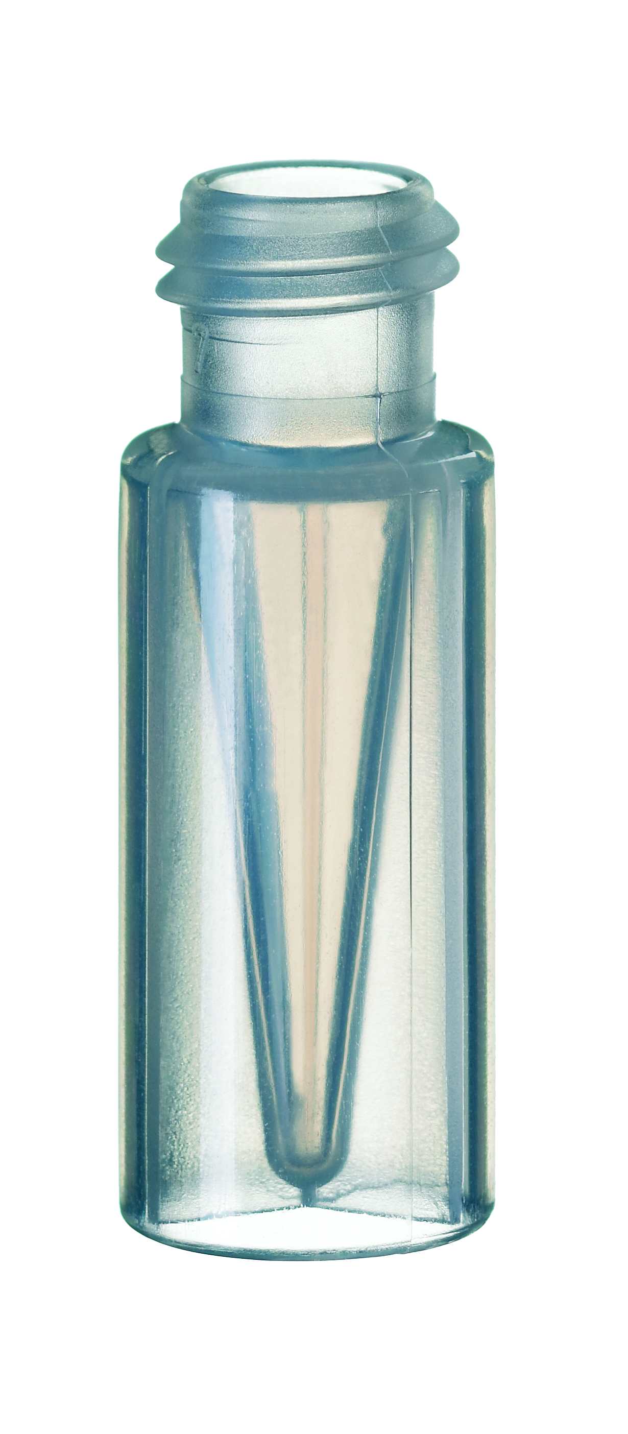 Skruelågsglas 0,3ml 9mm, PP, 100stk