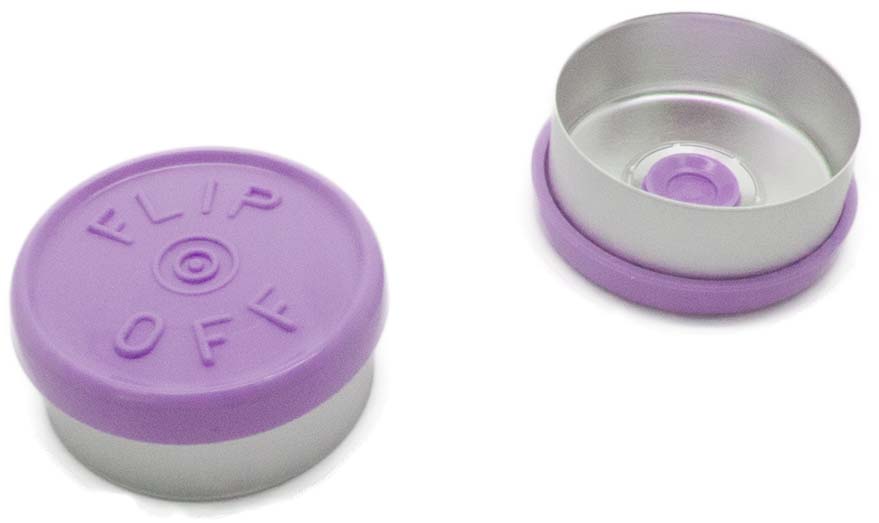 Kapsel 20mm, alu, f-o, lavendel, ctr afr, 1000stk