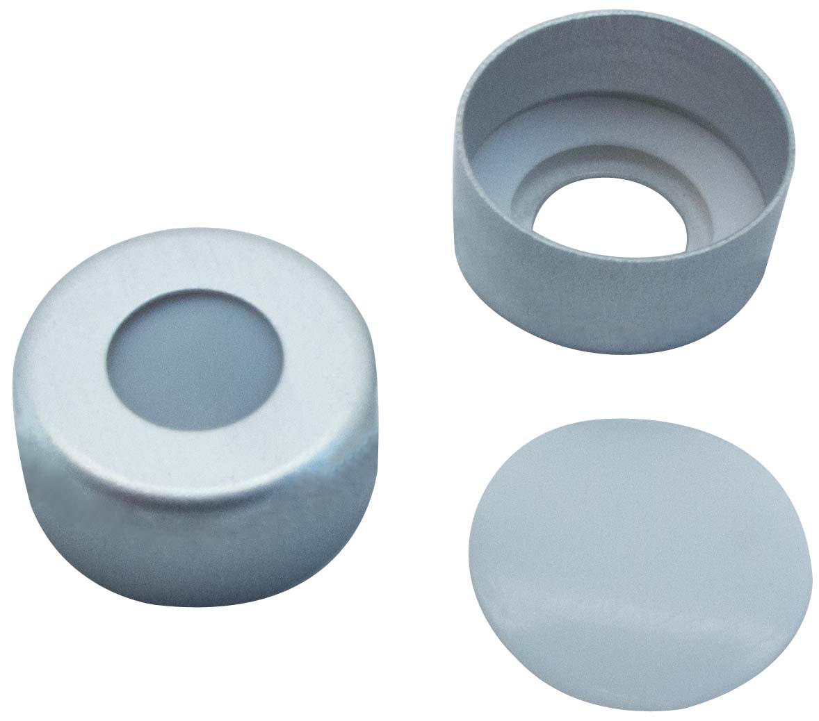 Kapsel 11mm, alu, PTFE/OR, 0,25mm, 100stk