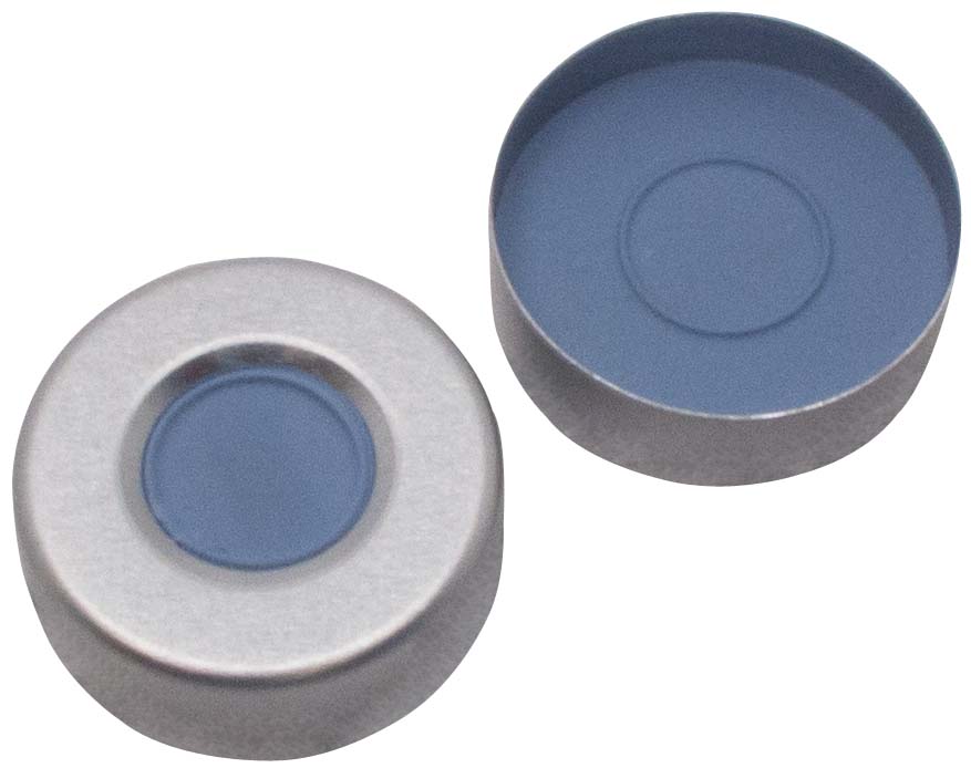 Kapsel 20mm, alu, Butyl, 3,0mm, 100stk