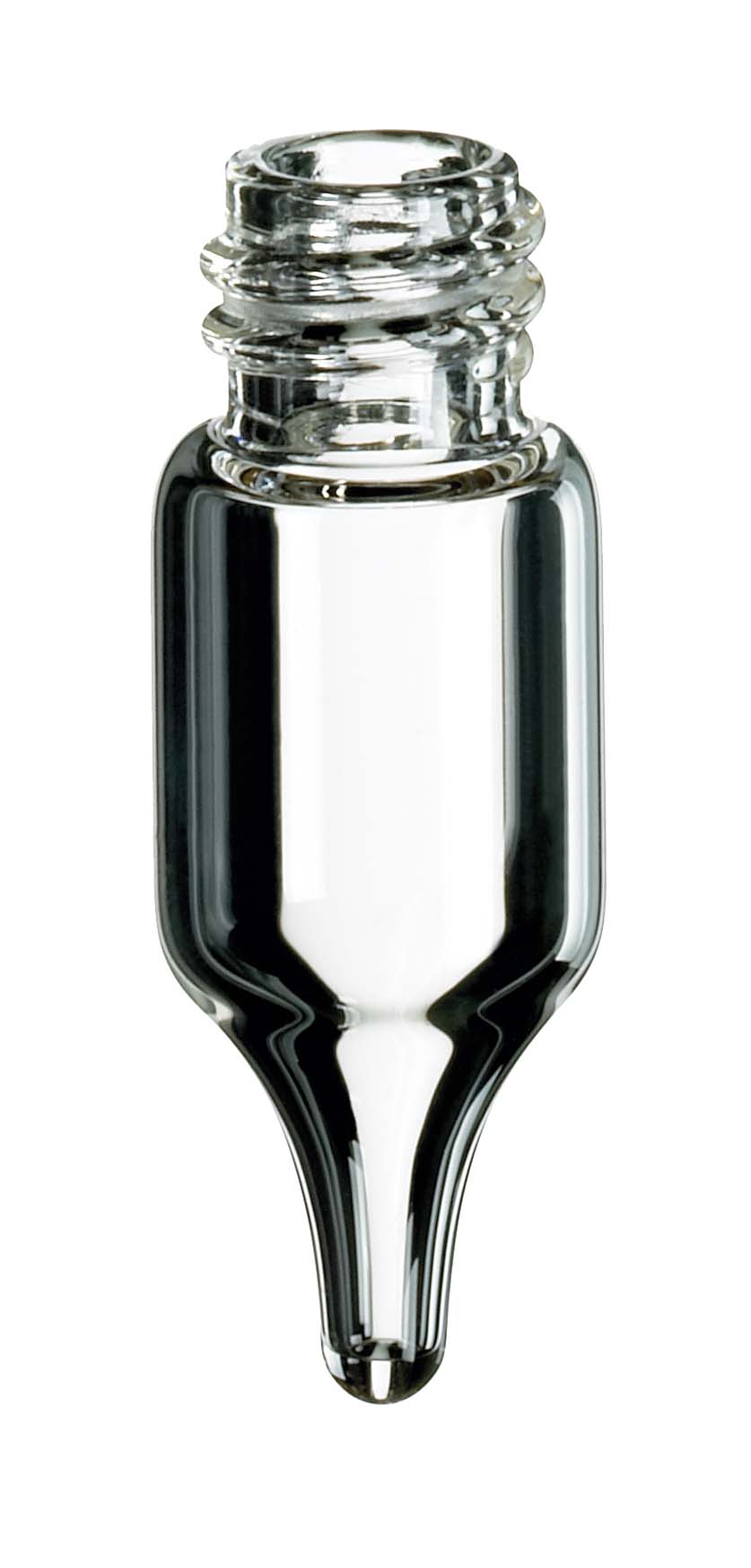 Mikro-vial 1,1ml, ND8, klar, N, konisk, 100stk