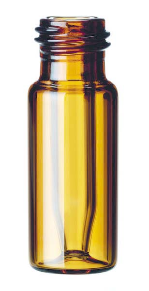 Vial med 0,3ml indsats, ND9, brun, BB, 100stk