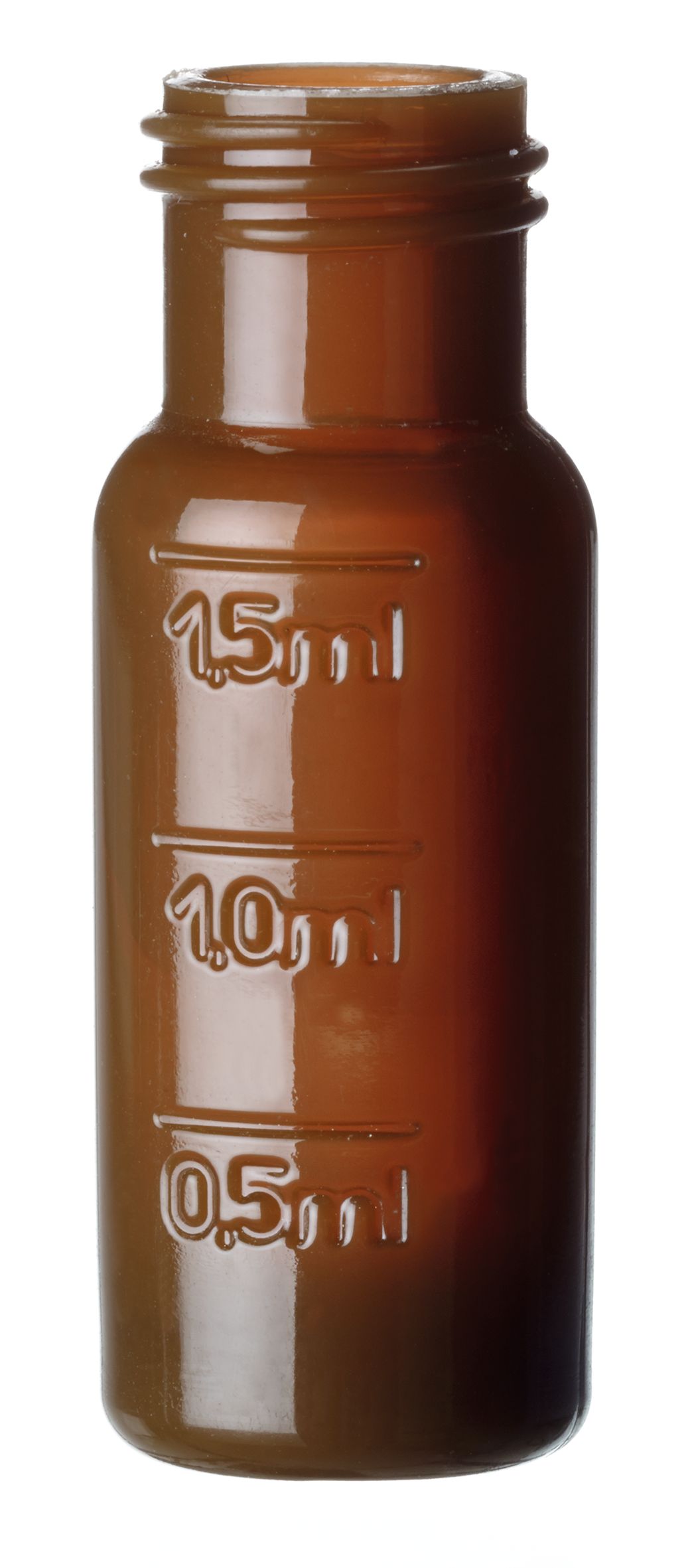 Vial 1,5ml, ND9, brun, PP, skala, 100stk