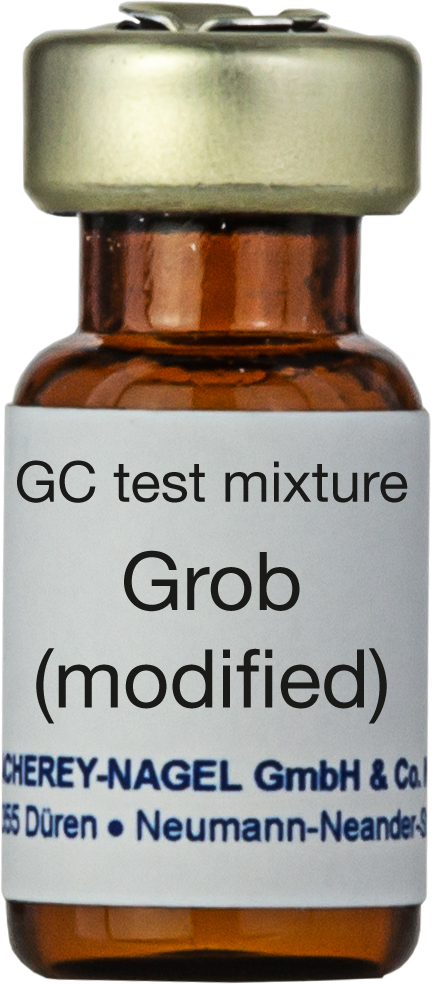 Grob test mixture (modified) in n-hexane