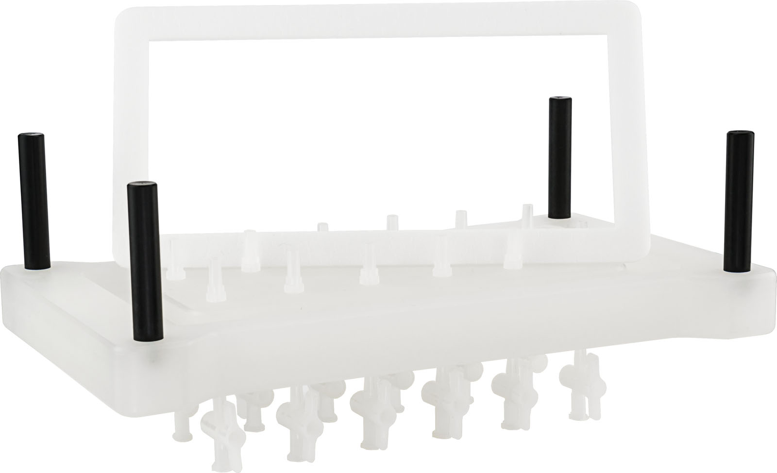 Chromab. lid SPE with gasket f. 12 col.