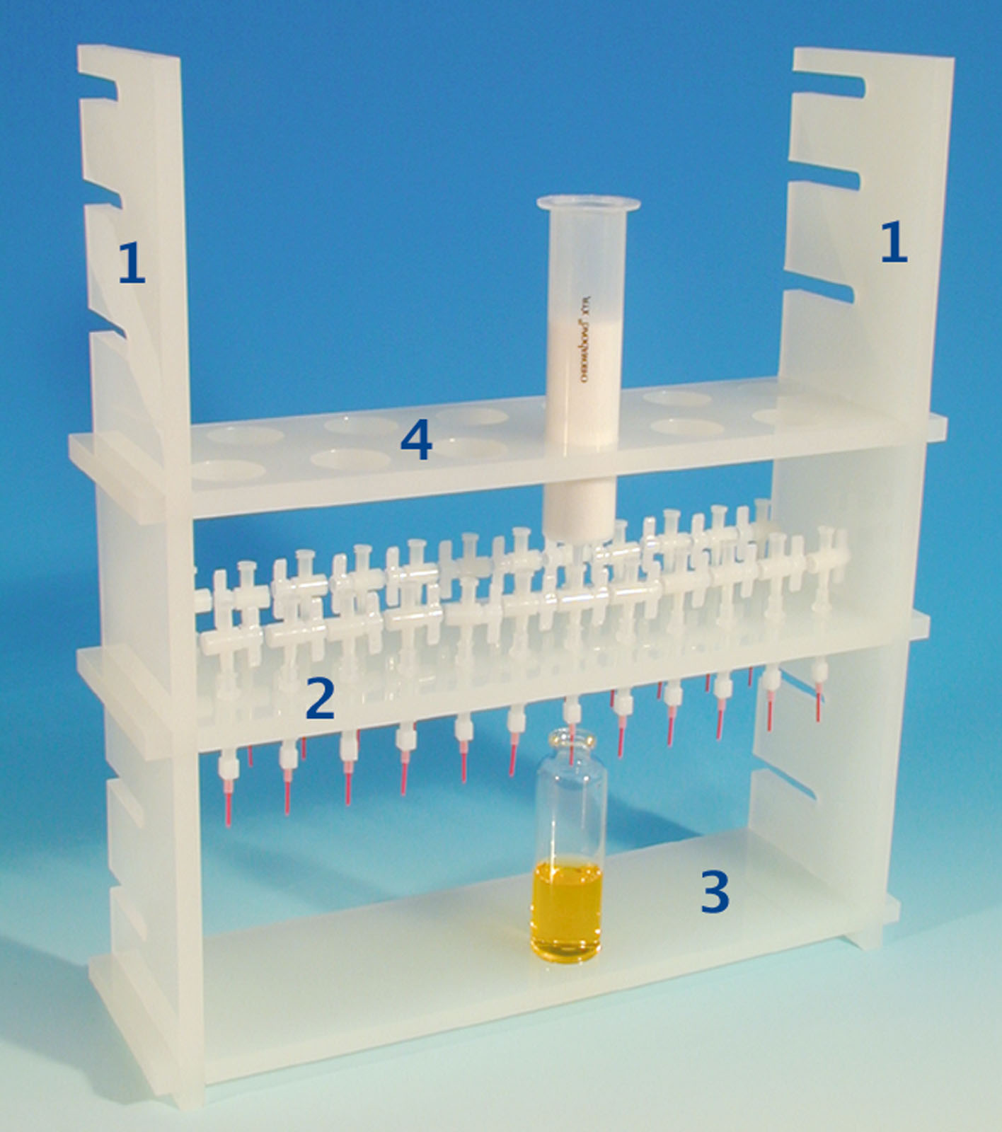 Stativ med 24 positioner for XTR kolonne, PP